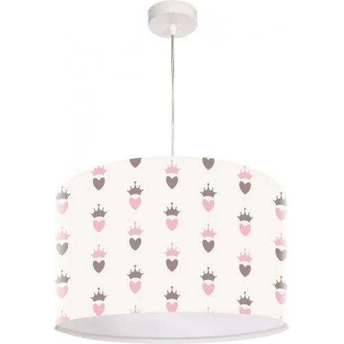 BPS Koncept Suspensions Enfant Suspension Enfant Abat-jour Tissu Multicolore Et Blanc ø 30 1 BPS Koncept Suspensions Enfant Suspension Enfant Abat-jour Tissu Multicolore Et Blanc ø 30