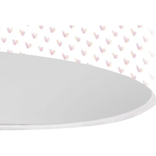 BPS Koncept Suspensions Enfant Suspension Enfant Abat-jour Tissu Multicolore Et Blanc ø 30 4 BPS Koncept Suspensions Enfant Suspension Enfant Abat-jour Tissu Multicolore Et Blanc ø 30 – Image 4