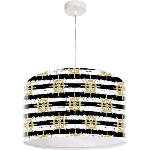 BPS Koncept Suspensions Enfant Suspension Enfant Abat-jour Tissu Multicolore Et Blanc ø 40 1 BPS Koncept Suspensions Enfant Suspension Enfant Abat-jour Tissu Multicolore Et Blanc ø 40