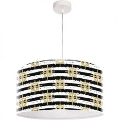 BPS Koncept Suspensions Enfant Suspension Enfant Abat-jour Tissu Multicolore Et Blanc ø 40 6 BPS Koncept Suspensions Enfant Suspension Enfant Abat-jour Tissu Multicolore Et Blanc ø 40 -Luminaires enfant Soldes suspension enfant abat jour tissu multicolore et blanc oe 40 51