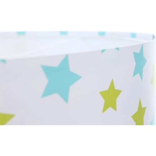 BPS Koncept Suspensions Enfant Suspension Enfant Abat-jour Tissu Multicolore Et Blanc ø 40 4 BPS Koncept Suspensions Enfant Suspension Enfant Abat-jour Tissu Multicolore Et Blanc ø 40 – Image 4