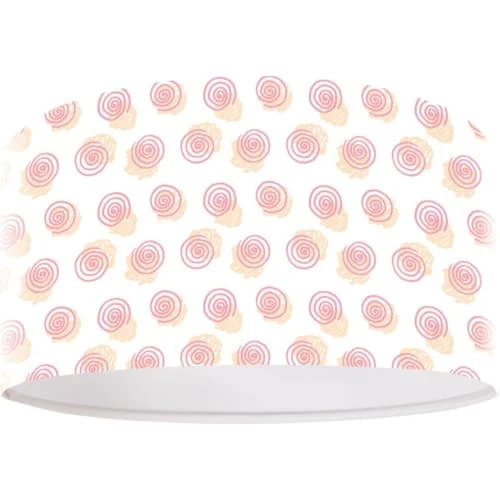 BPS Koncept Suspensions Enfant Suspension Enfant Abat-jour Tissu Rose Et Blanc ø 50 2 BPS Koncept Suspensions Enfant Suspension Enfant Abat-jour Tissu Rose Et Blanc ø 50 – Image 2