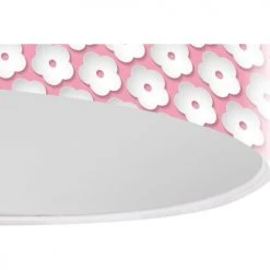 BPS Koncept Suspensions Enfant Suspension Enfant Abat-jour Tissu Rose Et Blanc ø 50 7 BPS Koncept Suspensions Enfant Suspension Enfant Abat-jour Tissu Rose Et Blanc ø 50 -Luminaires enfant Soldes suspension enfant abat jour tissu rose et blanc oe 50 6