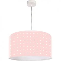 BPS Koncept Suspensions Enfant Suspension Enfant Abat-jour Tissu Rose Et Blanc ø 50 6 BPS Koncept Suspensions Enfant Suspension Enfant Abat-jour Tissu Rose Et Blanc ø 50 -Luminaires enfant Soldes suspension enfant abat jour tissu rose et blanc oe 50 9