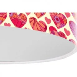 BPS Koncept Suspensions Enfant Suspension Enfant Abat-jour Tissu Rouge Et Blanc ø 50 7 BPS Koncept Suspensions Enfant Suspension Enfant Abat-jour Tissu Rouge Et Blanc ø 50 -Luminaires enfant Soldes suspension enfant abat jour tissu rouge et blanc oe 50 3