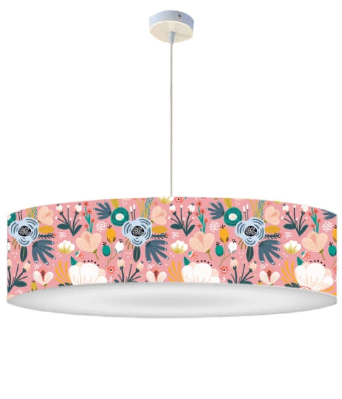 Abat-jours Suspensions Enfant Suspension Enfant Floral Rose T 50 X H 25 1 Abat-jours Suspensions Enfant Suspension Enfant Floral Rose T 50 X H 25