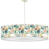 Abat-jours Suspensions Enfant Suspension Enfant Floral Vert Pastel T 50 X H 25