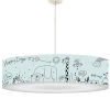 Abat-jours Suspensions Enfant Suspension Enfant Happydays Petit Bleu T 50 X H 25