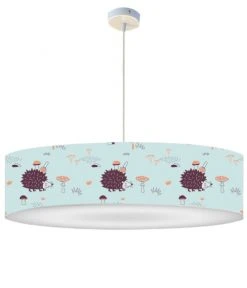Abat-jours Suspensions Enfant Suspension Enfant Hérisson Petit Bleu T 50 X H 25