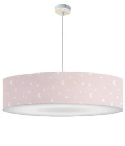 Abat-jours Suspensions Enfant Suspension Enfant Lune Rose T 50 X H 25