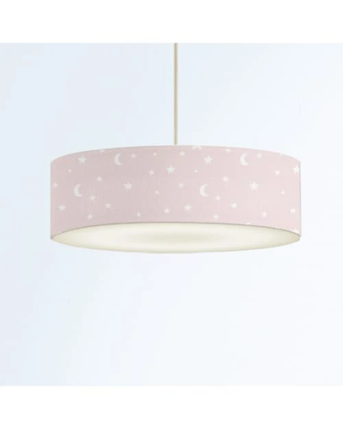 Abat-jours Suspensions Enfant Suspension Enfant Lune Rose T 50 X H 25 4 Abat-jours Suspensions Enfant Suspension Enfant Lune Rose T 50 X H 25 – Image 4