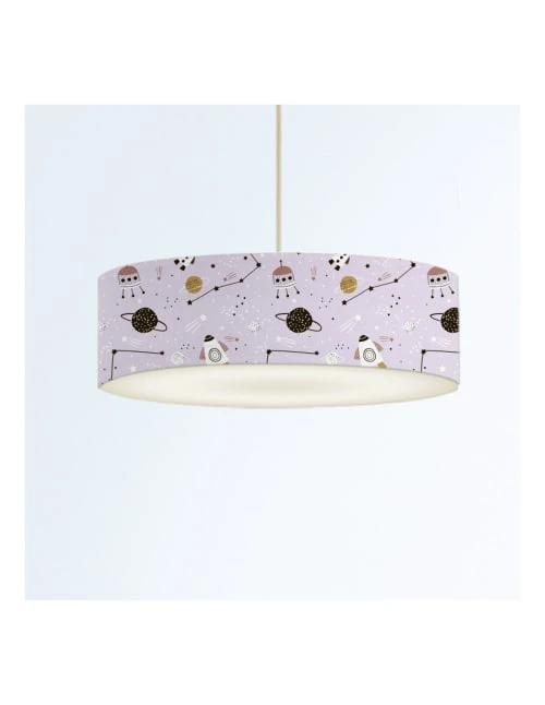 Abat-jours Suspensions Enfant Suspension Enfant Planète Lavande T 50 X H 25 2 Abat-jours Suspensions Enfant Suspension Enfant Planète Lavande T 50 X H 25 – Image 2
