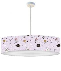 Abat-jours Suspensions Enfant Suspension Enfant Planète Lavande T 50 X H 25
