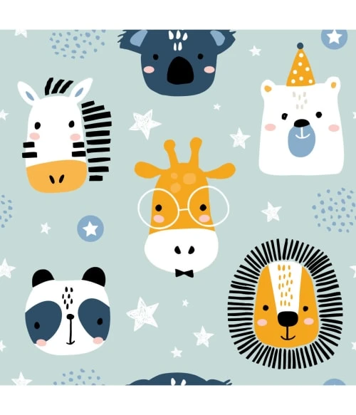 Abat-jours Suspensions Enfant Suspension Enfant Savane Petit Bleu T 50 X H 25 3 Abat-jours Suspensions Enfant Suspension Enfant Savane Petit Bleu T 50 X H 25 – Image 3