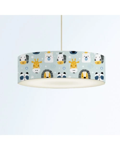 Abat-jours Suspensions Enfant Suspension Enfant Savane Petit Bleu T 50 X H 25 4 Abat-jours Suspensions Enfant Suspension Enfant Savane Petit Bleu T 50 X H 25 – Image 4