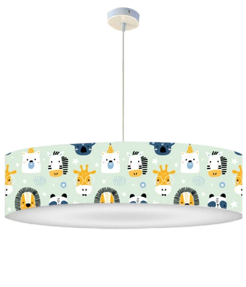 Abat-jours Suspensions Enfant Suspension Enfant Savane Vert Pastel T 50 X H 25 1 Abat-jours Suspensions Enfant Suspension Enfant Savane Vert Pastel T 50 X H 25