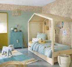 Maisons Du Monde Suspensions Enfant Suspension Tambour En Rotin Et Bambou Beige -Luminaires enfant Soldes suspension tambour en rotin et bambou beige 1000 14 12 206734 7