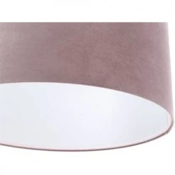 BPS Koncept Suspensions Enfant Suspension Tissu Rose ø50 - H25cm -Luminaires enfant Soldes suspension tissu rose oe50 h25cm 3