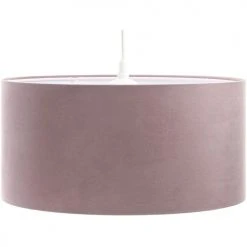 BPS Koncept Suspensions Enfant Suspension Tissu Rose ø50 - H25cm -Luminaires enfant Soldes suspension tissu rose oe50 h25cm 5