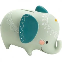 Amadeus Objets Déco Enfant Tirelire Armand L'éléphant 14 Cm