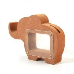 Graine Créative Objets Déco Enfant Tirelire éléphant En Bois MDF 15x11x3cm