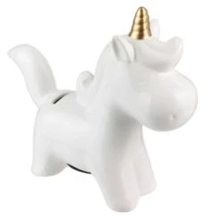 The Home Deco Factory Objets Déco Enfant Tirelire Enfant Licorne Blanc -Luminaires enfant Soldes tirelire enfant licorne blanc 1
