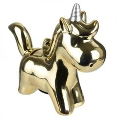 The Home Deco Factory Objets Déco Enfant Tirelire Enfant Licorne Doré