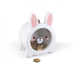 Janod Objets Déco Enfant Tirelire Lapin