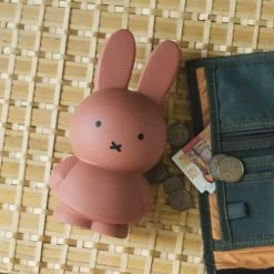 Atelier Pierre Objets Déco Enfant Tirelire Miffy Terracotta -Luminaires enfant Soldes tirelire miffy terracotta 3