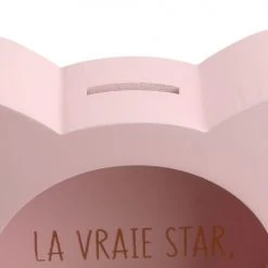 Dites Le Avec Des Mots Objets Déco Enfant Tirelire Vitrée Enfant Chat Rose -Luminaires enfant Soldes tirelire vitree enfant chat rose 2