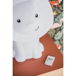 Atelier Pierre Luminaires Enfant Veilleuse Avec Enceinte Hakuna Polypropylène Blanc -Luminaires enfant Soldes veilleuse avec enceinte hakuna polypropylene blanc 2