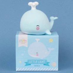 A Little Lovely Company Veilleuses Pour Bébé Veilleuse Baleine Sans Fil -Luminaires enfant Soldes veilleuse baleine sans fil 4