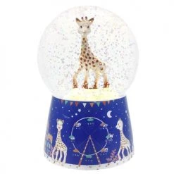 Trousselier Objets Déco Enfant Veilleuse Boule à Neige Musicale Et Lumineuse Sophie La Girafe