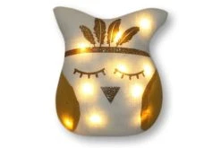 Jeanne Et Juliette Veilleuses Pour Bébé Veilleuse Chouette Enfant Blanc