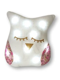 Jeanne Et Juliette Veilleuses Pour Bébé Veilleuse Chouette Enfant Blanc