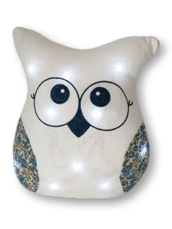 Jeanne Et Juliette Veilleuses Pour Bébé Veilleuse Chouette Enfant Bleu