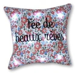 Jeanne Et Juliette Veilleuses Pour Bébé Veilleuse Coussin Enfant Liberty Rose