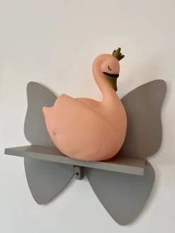 Mathi Design Veilleuses Pour Bébé Veilleuse Cygne Rose -Luminaires enfant Soldes veilleuse cygne rose 3