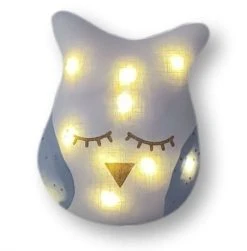 Jeanne Et Juliette Veilleuses Pour Bébé Veilleuse Hibou Blanc