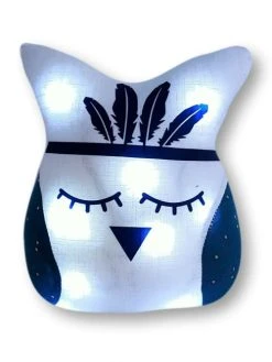 Jeanne Et Juliette Veilleuses Pour Bébé Veilleuse Hibou Enfant Blanc