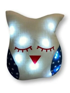 Jeanne Et Juliette Veilleuses Pour Bébé Veilleuse Hibou Enfant Bleu