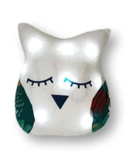 Jeanne Et Juliette Veilleuses Pour Bébé Veilleuse Hibou Enfant Multicouleur