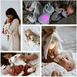 Moonie Veilleuses Pour Bébé Veilleuse Lapin Musicale Et Lumineuse -Luminaires enfant Soldes veilleuse lapin musicale et lumineuse 15