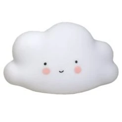 A Little Lovely Company Luminaires Enfant Petite Veilleuse Nuage Blanc Endormi (16 Cm) -Luminaires enfant Soldes veilleuse led nuage l16 5cm