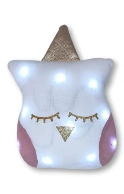 Jeanne Et Juliette Veilleuses Pour Bébé Veilleuse Licorne Enfant Tissu Blanc