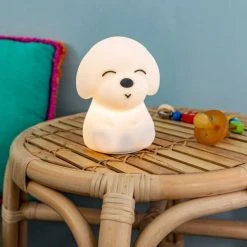 Little L Veilleuses Pour Bébé Veilleuse Lumineuse Tactile En Silicone, Chien -Luminaires enfant Soldes veilleuse lumineuse tactile en silicone chien 3