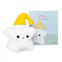Little L Veilleuses Pour Bébé Veilleuse Lumineuse Tactile En Silicone, Étoile -Luminaires enfant Soldes veilleuse lumineuse tactile en silicone etoile 2