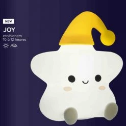Little L Veilleuses Pour Bébé Veilleuse Lumineuse Tactile En Silicone, Étoile -Luminaires enfant Soldes veilleuse lumineuse tactile en silicone etoile 3