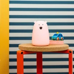 Little L Veilleuses Pour Bébé Veilleuse Lumineuse Tactile En Silicone, Ourson -Luminaires enfant Soldes veilleuse lumineuse tactile en silicone ourson 3