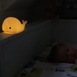 Mr Maria Luminaires Enfant Veilleuse Molle Multicolore Moby Pvc Blanc -Luminaires enfant Soldes veilleuse molle multicolore moby pvc blanc 2